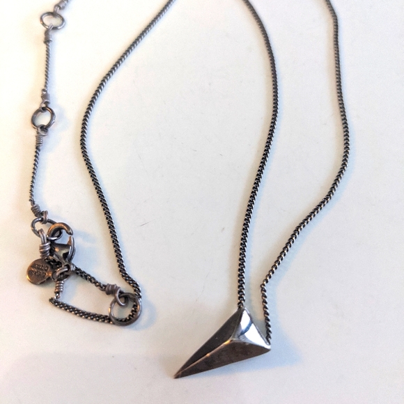Alexis Bittar Small Pyramid Pendant Necklace - Picture 2 of 2